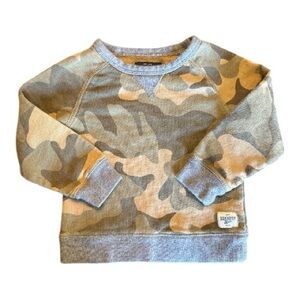 OshKosh B'gosh Camo Sweatshirt Sweater Boys 3T